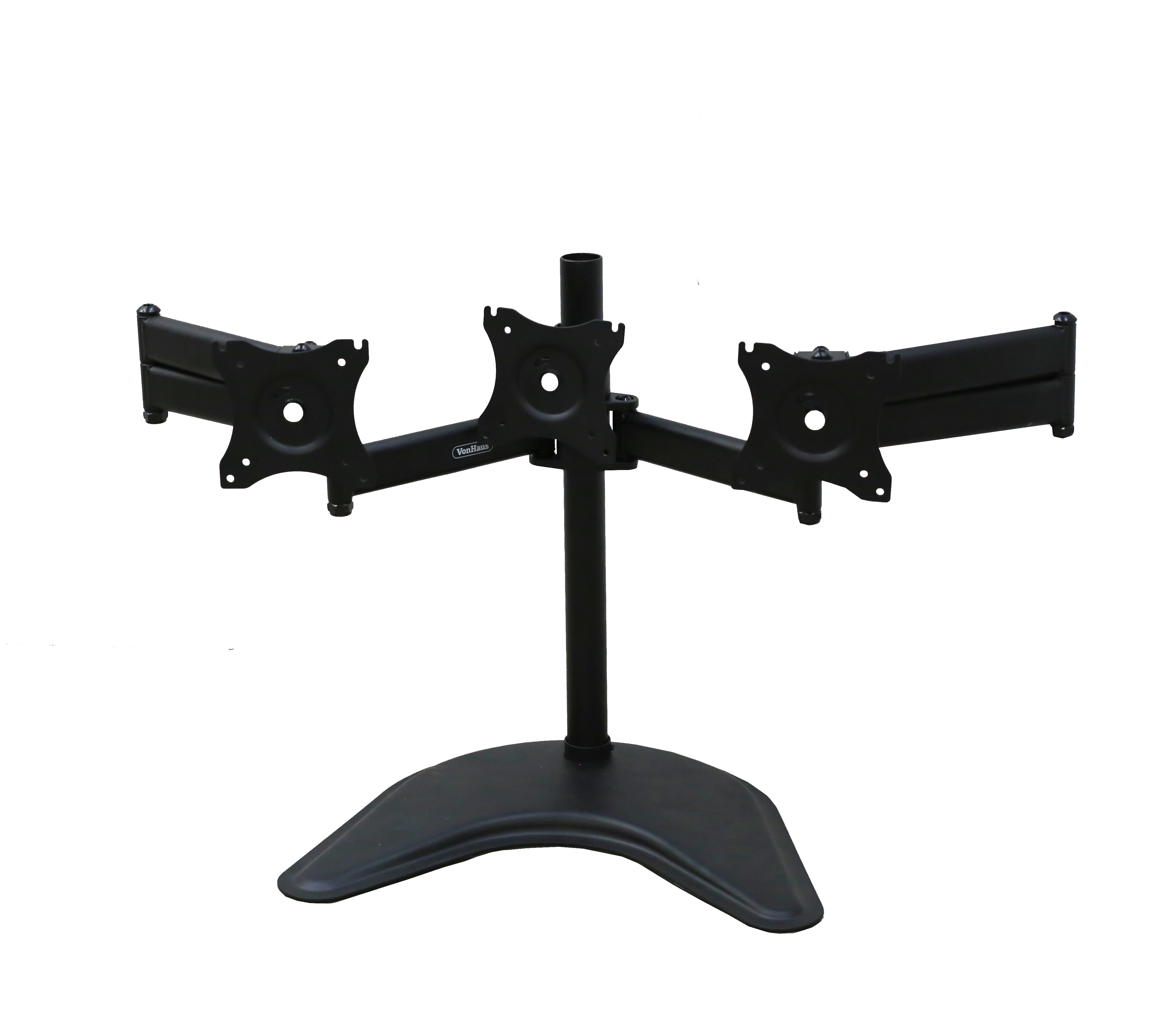 3 way Mulltidesk stand for 24″ Monitors