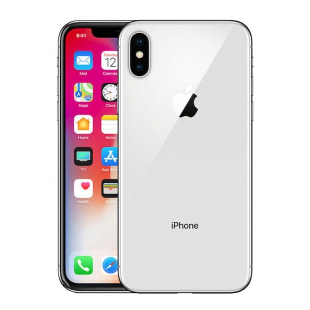 iPhone X Silver/White