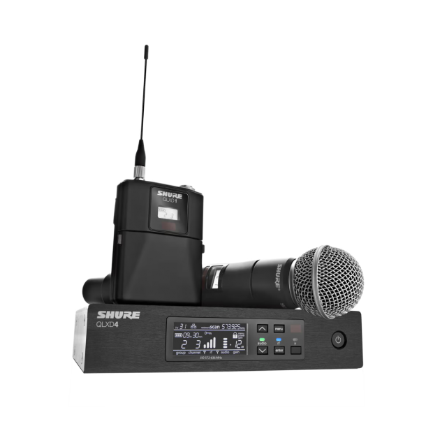 Shure QLX-D Dual Microphone Kit